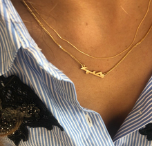 Load image into Gallery viewer, gold chain gold necklace necklace scandic design nordic design arabic design arabic Gold (14-karat)