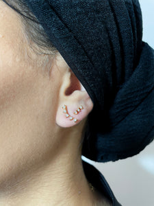 Five stars earring