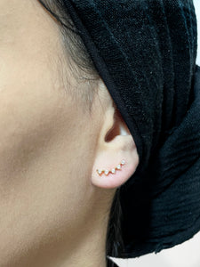 Five stars earring